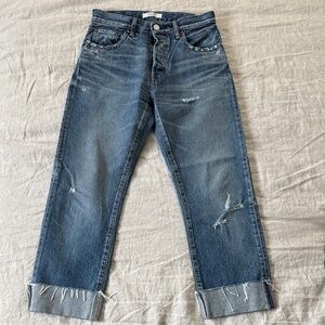 Moussy Vintage Blue Denim Jeans, 26